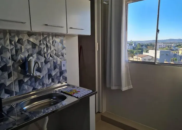 Kitnet404 Central, Com Tv Smart,Linda Vista Para Janela